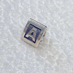 Pandora “A” Charm